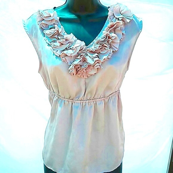 Vintage Elle 3D flower blouse - Picture 2 of 5